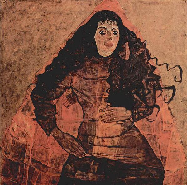 Egon Schiele Portrat der Trude Engel china oil painting image